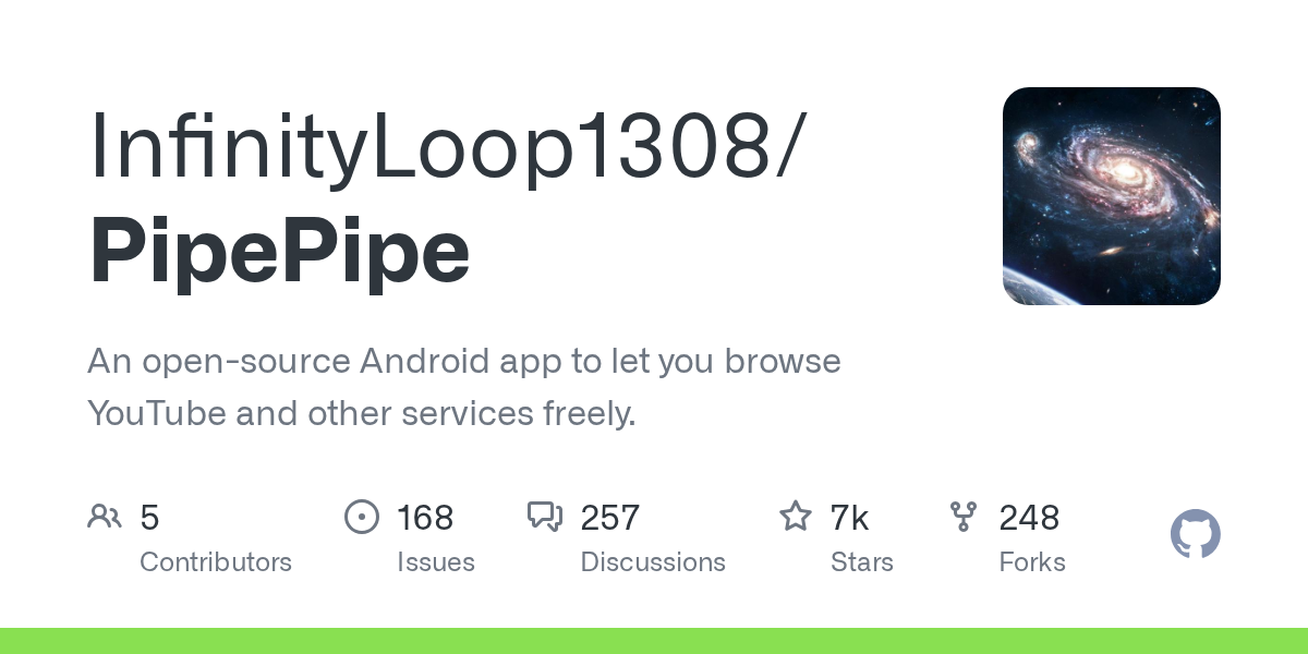 PipePipe: NewPipe Hard Fork Implementing SponsorBlock